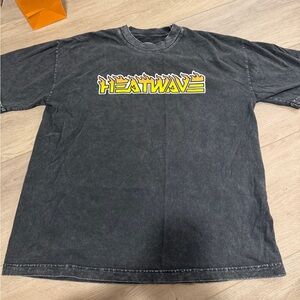 Gray 'Heatwave' Graphic T-Shirt